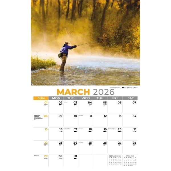 Fishing and Hunting Wall Calendar - Fishing and Hunting Wall Calendar - Image 6 of 15