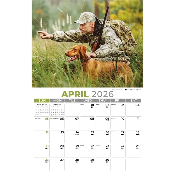 Fishing and Hunting Wall Calendar - Fishing and Hunting Wall Calendar - Image 7 of 15