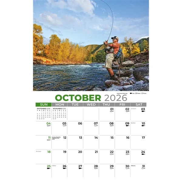 Fishing and Hunting Wall Calendar - Fishing and Hunting Wall Calendar - Image 13 of 15