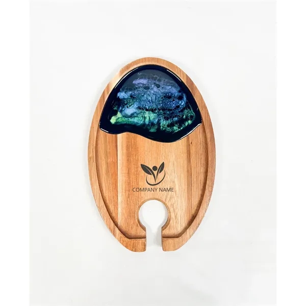 6x9 Wine and Appetizer Tray - 6x9 Wine and Appetizer Tray - Image 16 of 17