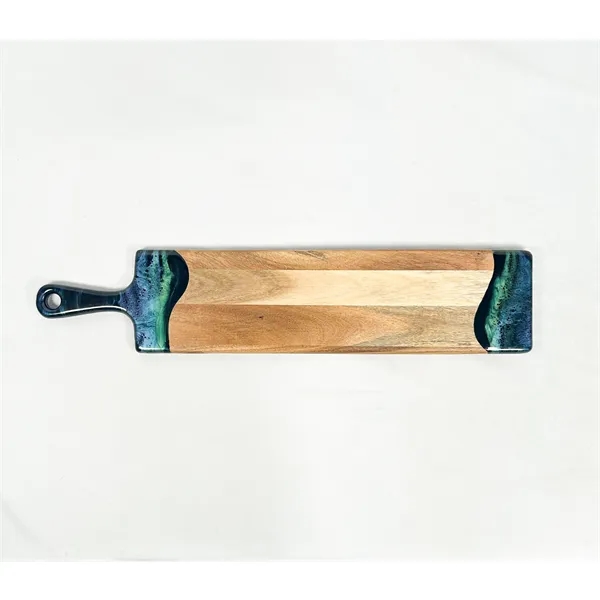 5x24 Baguette Acacia Cheeseboard - 5x24 Baguette Acacia Cheeseboard - Image 20 of 21