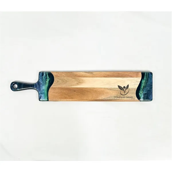 5x24 Baguette Acacia Cheeseboard - 5x24 Baguette Acacia Cheeseboard - Image 21 of 21