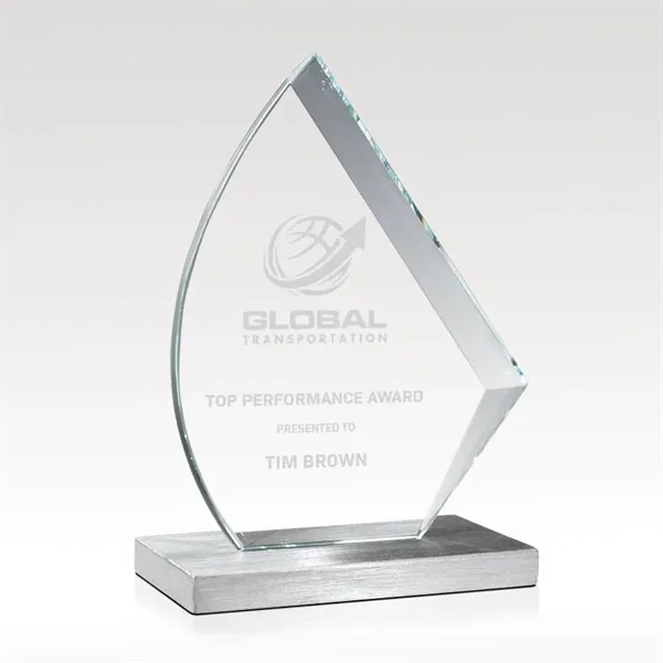 Glass Award on Metal Base - Influence - Glass Award on Metal Base - Influence - Image 0 of 0