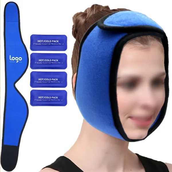 Wisdom Teeth Ice Pack Head Wrap" - Wisdom Teeth Ice Pack Head Wrap" - Image 0 of 2