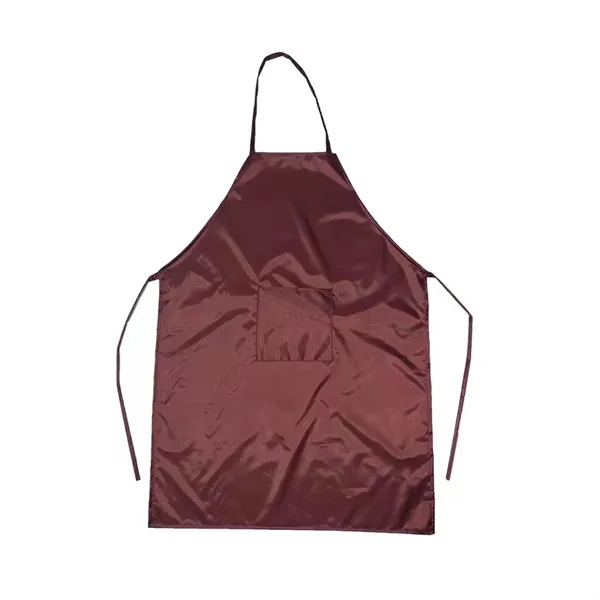 PVC Waterproof Chef Apron w/ Adjustable Neck Strap - PVC Waterproof Chef Apron w/ Adjustable Neck Strap - Image 3 of 6