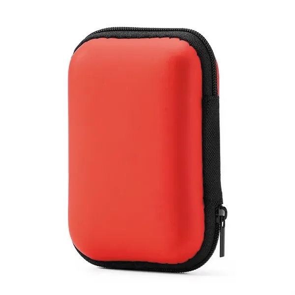 Travel Electronics Storage Organizer Case Eva Bag With Zippe - Travel Electronics Storage Organizer Case Eva Bag With Zippe - Image 6 of 9