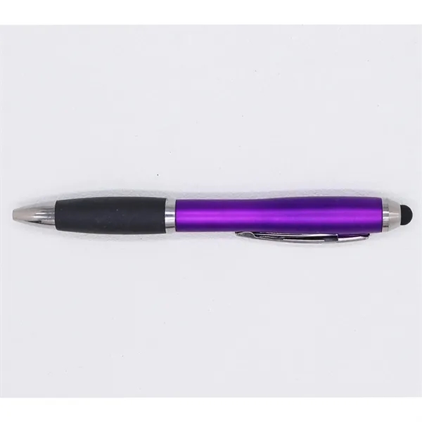 Custom Logo Gift Ball Pens with Soft Rubber - Custom Logo Gift Ball Pens with Soft Rubber - Image 6 of 12