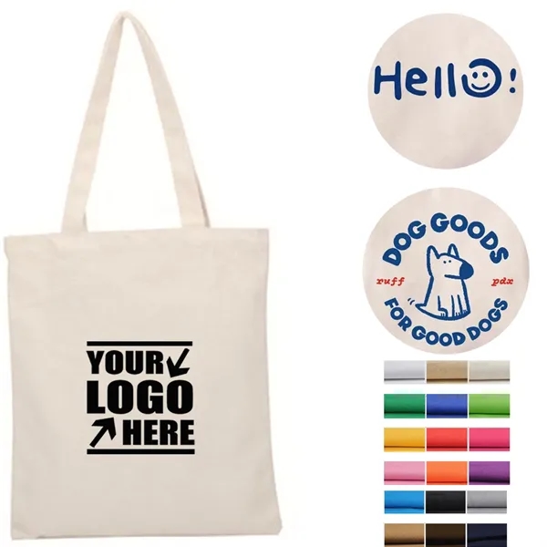 Customizable Large Capacity Creative Tote Canvas Bag - Customizable Large Capacity Creative Tote Canvas Bag - Image 0 of 2