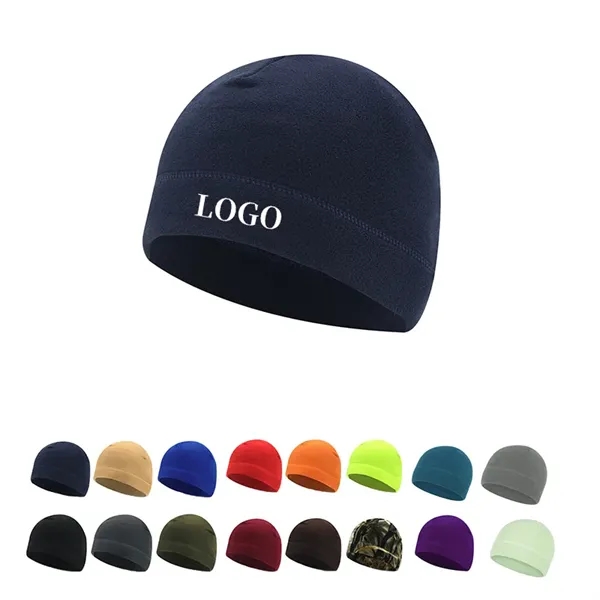 Polar Fleece Sports Warm Hat - Polar Fleece Sports Warm Hat - Image 0 of 3