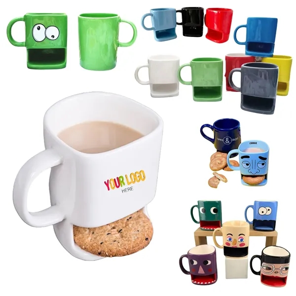 6.7 OZ Ceramic Cookie Coffee Mug