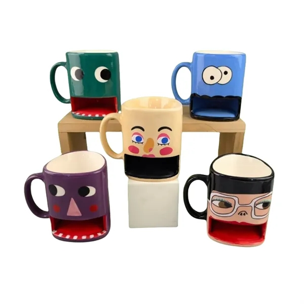 6.7 OZ Ceramic Cookie Coffee Mug