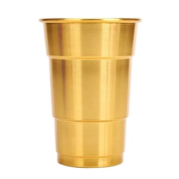 17 Oz. Reusable Aluminum Cup - 17 Oz. Reusable Aluminum Cup - Image 3 of 5