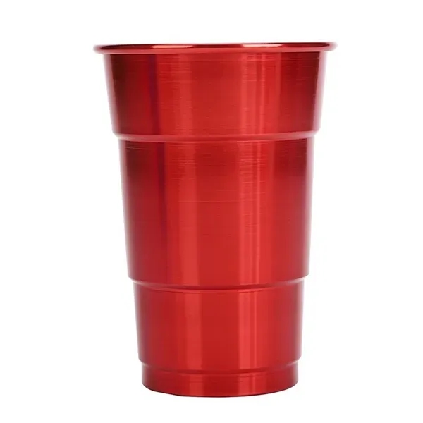 17 Oz. Reusable Aluminum Cup - 17 Oz. Reusable Aluminum Cup - Image 4 of 5