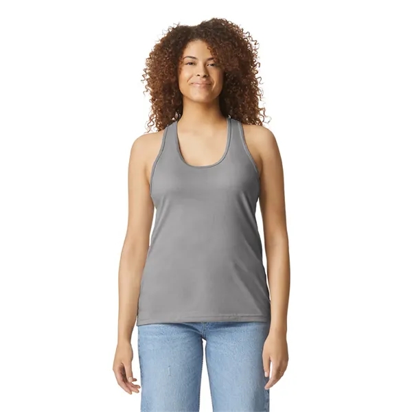 Gildan Softstyle Women's CVC Racerback Tank - Gildan Softstyle Women's CVC Racerback Tank - Image 3 of 23