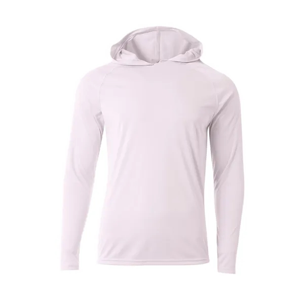 A4 Cooling Performance Long Sleeve Hooded Tee - A4 Cooling Performance Long Sleeve Hooded Tee - Image 13 of 17