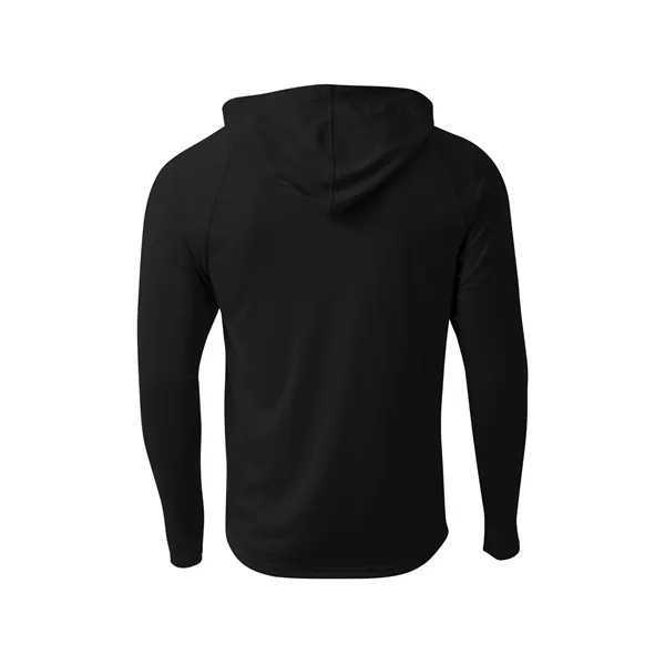 A4 Cooling Performance Long Sleeve Hooded Tee - A4 Cooling Performance Long Sleeve Hooded Tee - Image 15 of 17