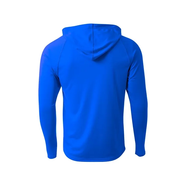 A4 Cooling Performance Long Sleeve Hooded Tee - A4 Cooling Performance Long Sleeve Hooded Tee - Image 17 of 17