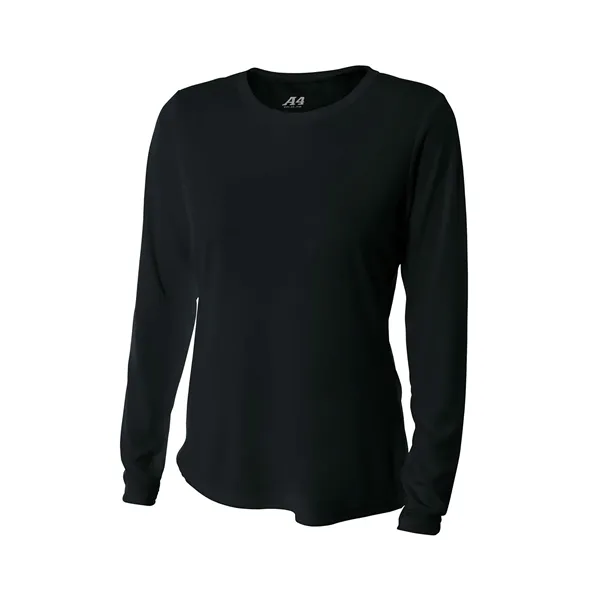 A4 Women's Cooling Performance Long Sleeve Tee - A4 Women's Cooling Performance Long Sleeve Tee - Image 0 of 15