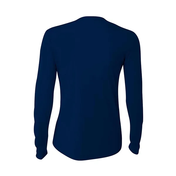 A4 Women's Cooling Performance Long Sleeve Tee - A4 Women's Cooling Performance Long Sleeve Tee - Image 9 of 15