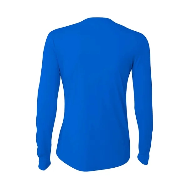 A4 Women's Cooling Performance Long Sleeve Tee - A4 Women's Cooling Performance Long Sleeve Tee - Image 11 of 15
