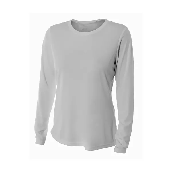 A4 Women's Cooling Performance Long Sleeve Tee - A4 Women's Cooling Performance Long Sleeve Tee - Image 12 of 15