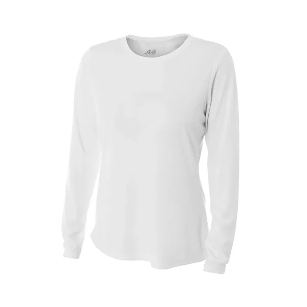 A4 Women's Cooling Performance Long Sleeve Tee - A4 Women's Cooling Performance Long Sleeve Tee - Image 14 of 15