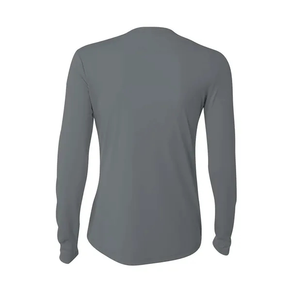 A4 Women's Cooling Performance Long Sleeve Tee - A4 Women's Cooling Performance Long Sleeve Tee - Image 5 of 15