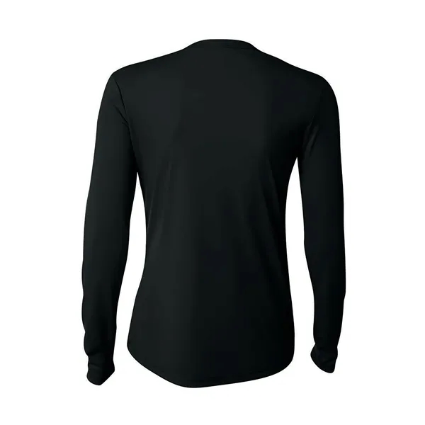 A4 Women's Cooling Performance Long Sleeve Tee - A4 Women's Cooling Performance Long Sleeve Tee - Image 1 of 15
