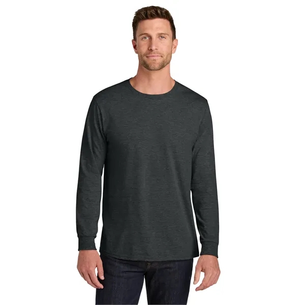 Jerzees Ultimate Unisex Ring Spun Long Sleeve T-Shirt - Jerzees Ultimate Unisex Ring Spun Long Sleeve T-Shirt - Image 9 of 49