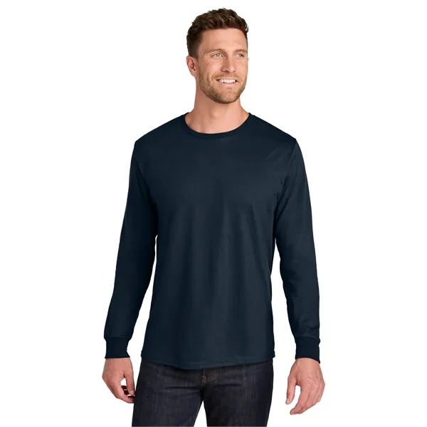 Jerzees Ultimate Unisex Ring Spun Long Sleeve T-Shirt - Jerzees Ultimate Unisex Ring Spun Long Sleeve T-Shirt - Image 19 of 49