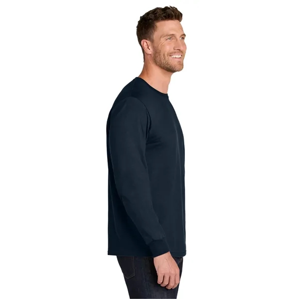 Jerzees Ultimate Unisex Ring Spun Long Sleeve T-Shirt - Jerzees Ultimate Unisex Ring Spun Long Sleeve T-Shirt - Image 21 of 49