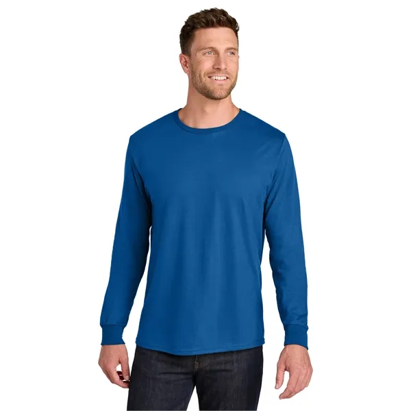 Jerzees Ultimate Unisex Ring Spun Long Sleeve T-Shirt - Jerzees Ultimate Unisex Ring Spun Long Sleeve T-Shirt - Image 29 of 49