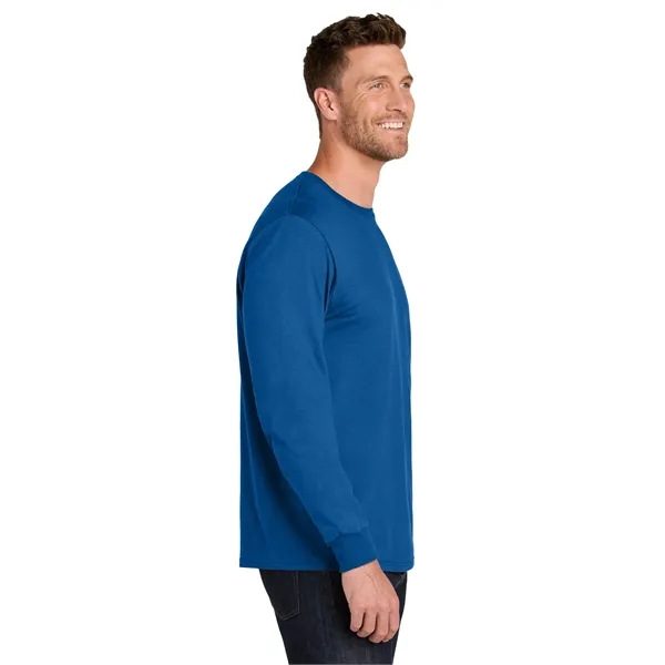 Jerzees Ultimate Unisex Ring Spun Long Sleeve T-Shirt - Jerzees Ultimate Unisex Ring Spun Long Sleeve T-Shirt - Image 31 of 49