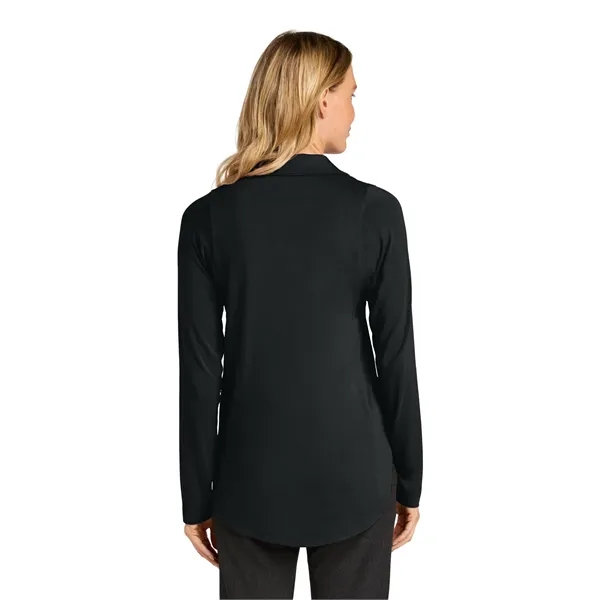 Port Authority Women's Luxe Knit Button Tunic - Port Authority Women's Luxe Knit Button Tunic - Image 15 of 19