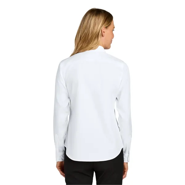 Port Authority Women's Long Sleeve Nailhead Easy Care Shirt - Port Authority Women's Long Sleeve Nailhead Easy Care Shirt - Image 10 of 14