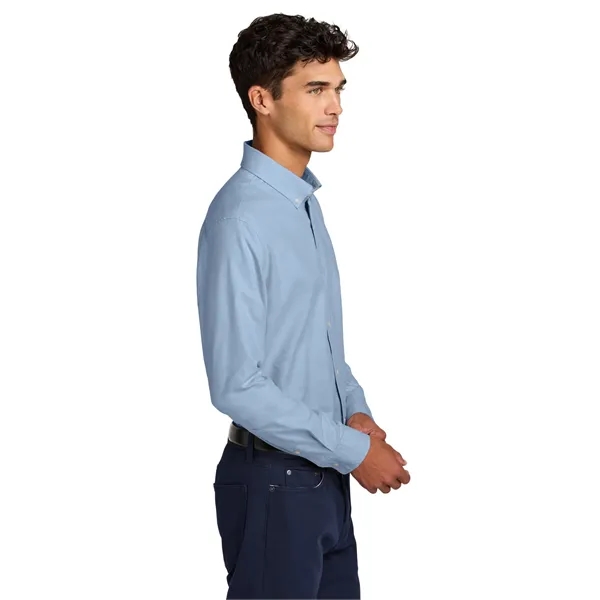 Mercer+Mettle Long Sleeve Modern Oxford Shirt - Mercer+Mettle Long Sleeve Modern Oxford Shirt - Image 5 of 19