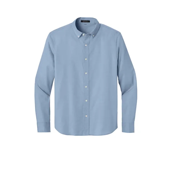 Mercer+Mettle Long Sleeve Modern Oxford Shirt - Mercer+Mettle Long Sleeve Modern Oxford Shirt - Image 6 of 19