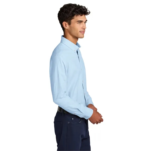 Mercer+Mettle Long Sleeve Modern Oxford Shirt - Mercer+Mettle Long Sleeve Modern Oxford Shirt - Image 12 of 19