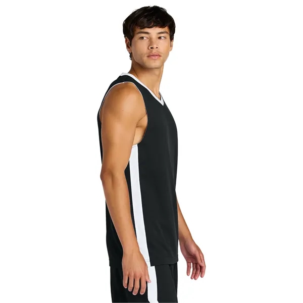 Sport-Tek Rival Basketball Rev Jersey - Sport-Tek Rival Basketball Rev Jersey - Image 9 of 39