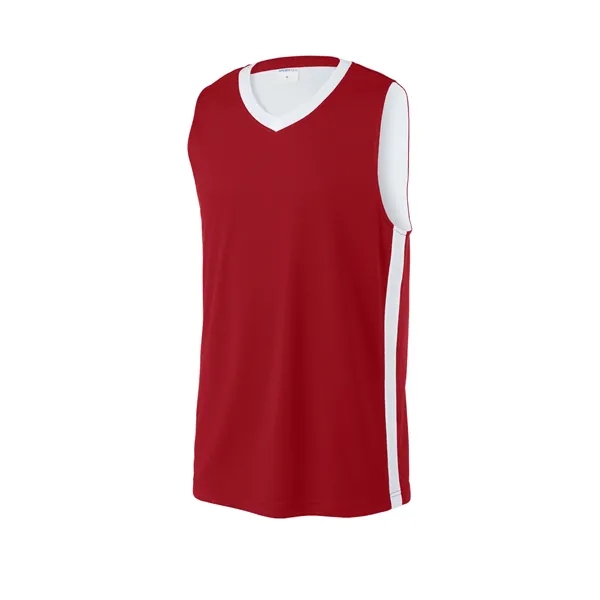 Sport-Tek Rival Basketball Rev Jersey - Sport-Tek Rival Basketball Rev Jersey - Image 17 of 39