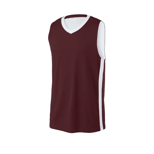 Sport-Tek Rival Basketball Rev Jersey - Sport-Tek Rival Basketball Rev Jersey - Image 25 of 39