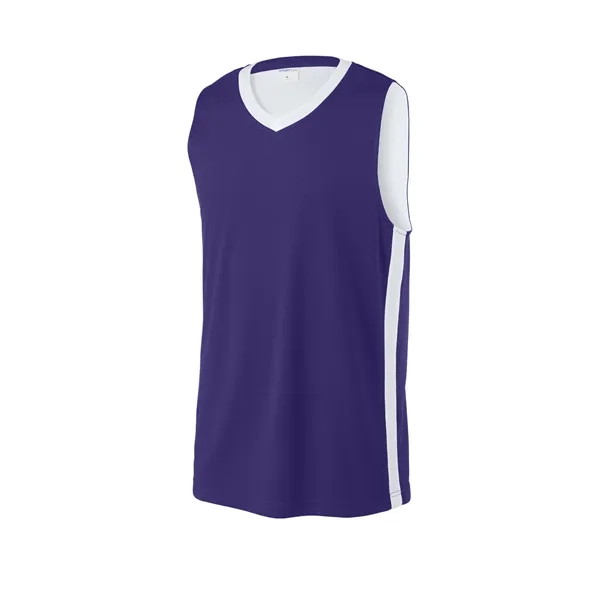 Sport-Tek Rival Basketball Rev Jersey - Sport-Tek Rival Basketball Rev Jersey - Image 29 of 39