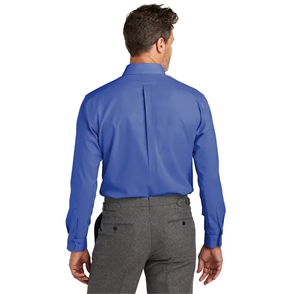 Brooks Brothers Tall Wrinkle-Free Stretch Nailhead Shirt - Brooks Brothers Tall Wrinkle-Free Stretch Nailhead Shirt - Image 1 of 18