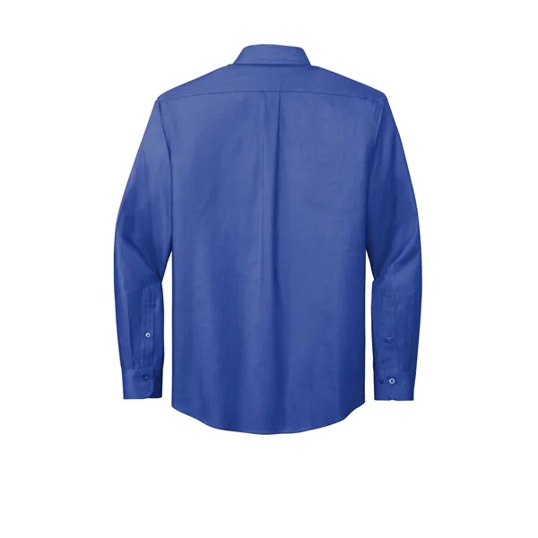 Brooks Brothers Tall Wrinkle-Free Stretch Nailhead Shirt - Brooks Brothers Tall Wrinkle-Free Stretch Nailhead Shirt - Image 18 of 18