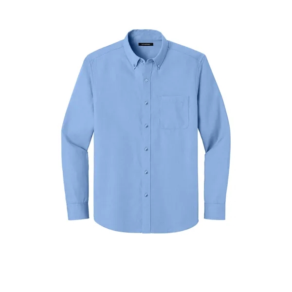 Port Authority Long Sleeve Nailhead Easy Care Shirt - Port Authority Long Sleeve Nailhead Easy Care Shirt - Image 7 of 24