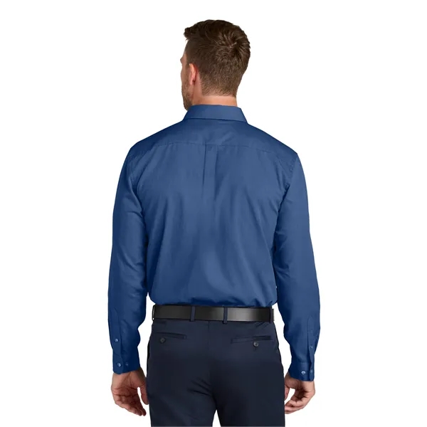 Port Authority Long Sleeve Nailhead Easy Care Shirt - Port Authority Long Sleeve Nailhead Easy Care Shirt - Image 8 of 24