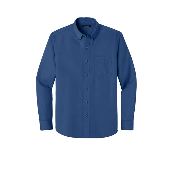 Port Authority Long Sleeve Nailhead Easy Care Shirt - Port Authority Long Sleeve Nailhead Easy Care Shirt - Image 10 of 24