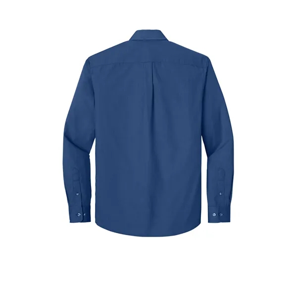 Port Authority Long Sleeve Nailhead Easy Care Shirt - Port Authority Long Sleeve Nailhead Easy Care Shirt - Image 11 of 24