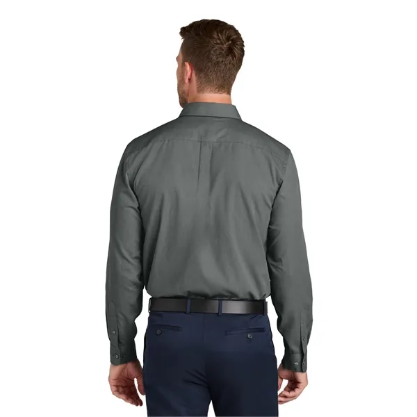 Port Authority Long Sleeve Nailhead Easy Care Shirt - Port Authority Long Sleeve Nailhead Easy Care Shirt - Image 12 of 24