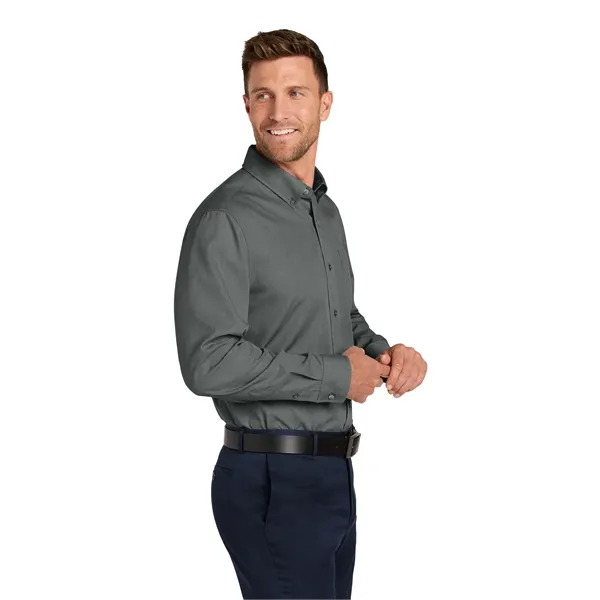 Port Authority Long Sleeve Nailhead Easy Care Shirt - Port Authority Long Sleeve Nailhead Easy Care Shirt - Image 13 of 24